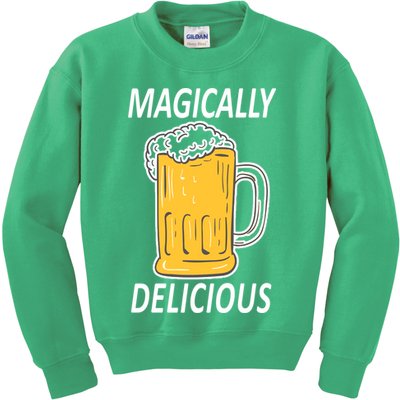 Magically Delicious Beer Lover Kids Sweatshirt