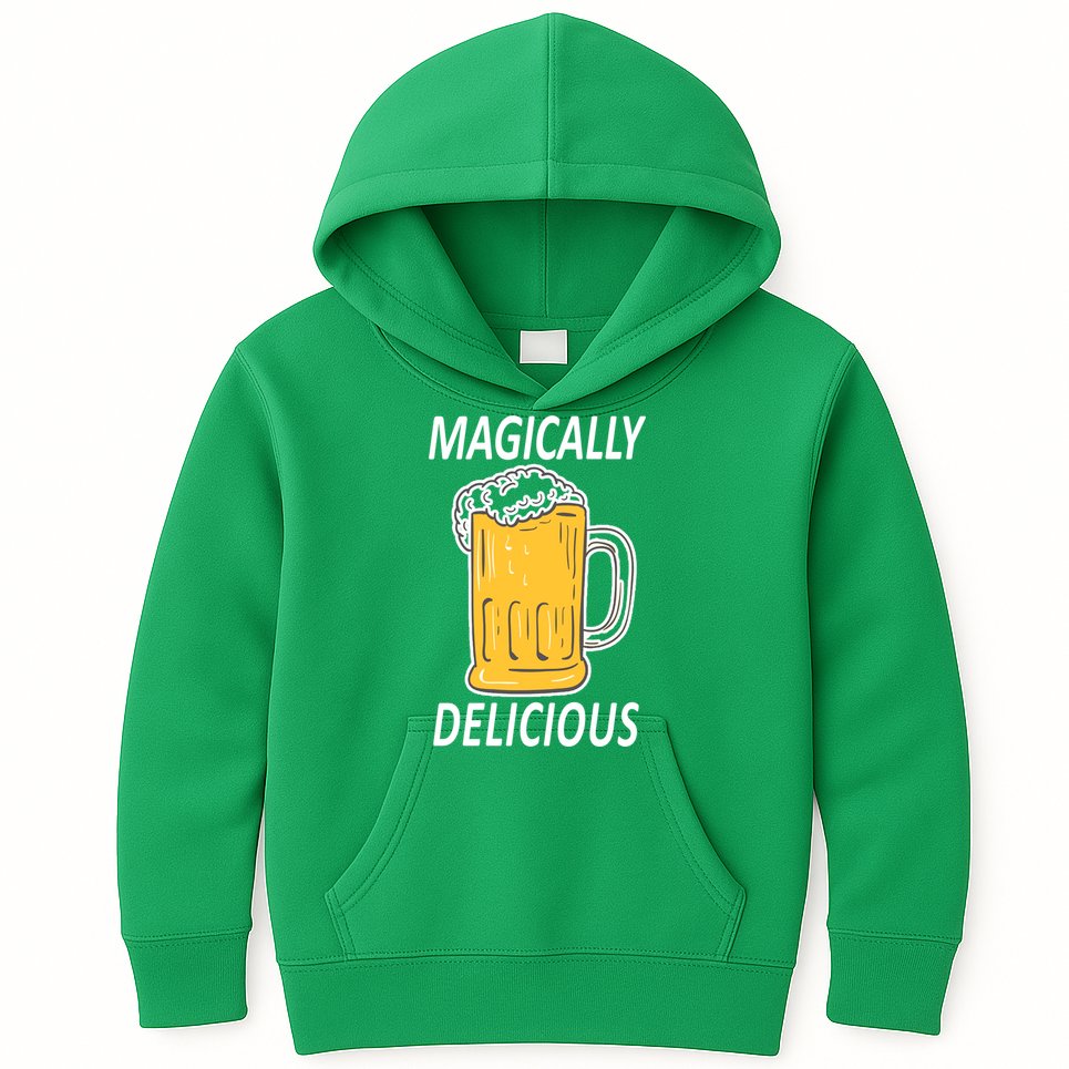 Magically Delicious Beer Lover Kids Hoodie