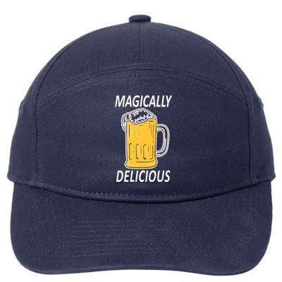 Magically Delicious Beer Lover 7-Panel Snapback Hat