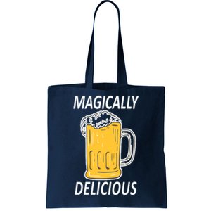 Magically Delicious Beer Lover Tote Bag