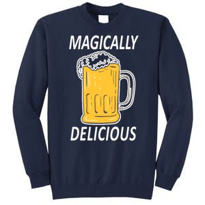 Magically Delicious Beer Lover Tall Sweatshirt