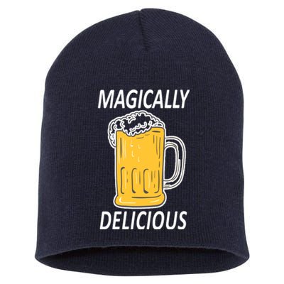 Magically Delicious Beer Lover Short Acrylic Beanie