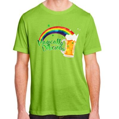 Magically Delicious Rainbow Beer St. Patrick's Day Adult ChromaSoft Performance T-Shirt