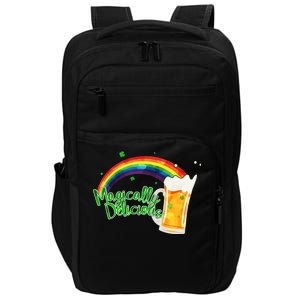 Magically Delicious Rainbow Beer St. Patrick's Day Impact Tech Backpack