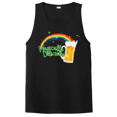 Magically Delicious Rainbow Beer St. Patrick's Day PosiCharge Competitor Tank