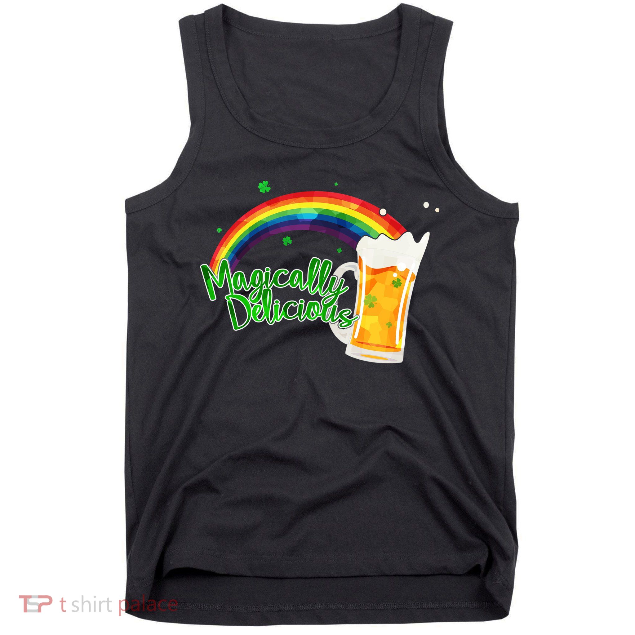 Magically Delicious Rainbow Beer St. Patrick's Day Tank Top