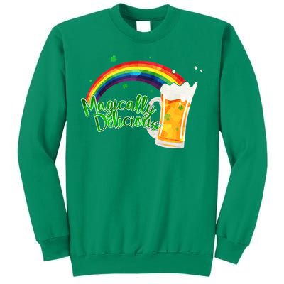 Magically Delicious Rainbow Beer St. Patrick's Day Sweatshirt