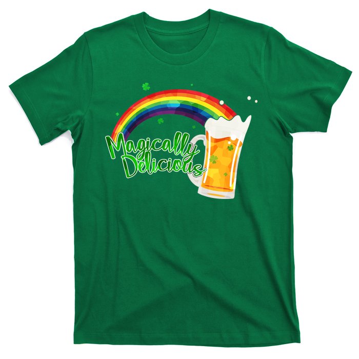 Magically Delicious Rainbow Beer St. Patrick's Day T-Shirt