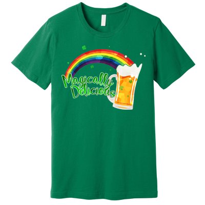 Magically Delicious Rainbow Beer St. Patrick's Day Premium T-Shirt