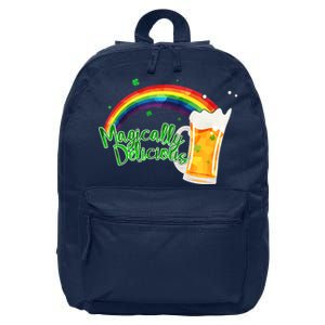 Magically Delicious Rainbow Beer St. Patrick's Day 16 in Basic Backpack