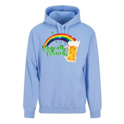 Magically Delicious Rainbow Beer St. Patrick's Day Unisex Surf Hoodie