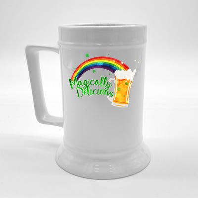 Magically Delicious Rainbow Beer St. Patrick's Day Beer Stein