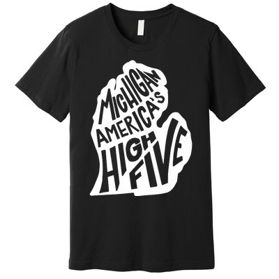 Michigan Americas High Five Premium T-Shirt