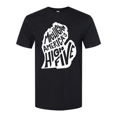 Michigan Americas High Five Softstyle® CVC T-Shirt