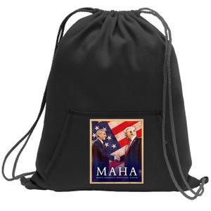 Make America Healthy Again Sweatshirt Cinch Pack Bag