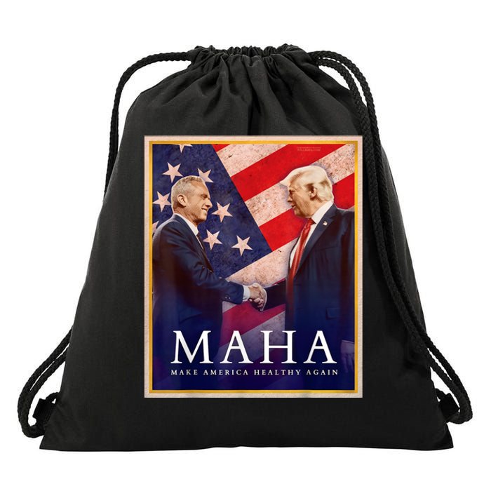 Make America Healthy Again Drawstring Bag