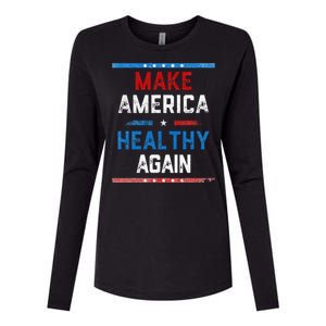 Make America Healthy Again Womens Cotton Relaxed Long Sleeve T-Shirt