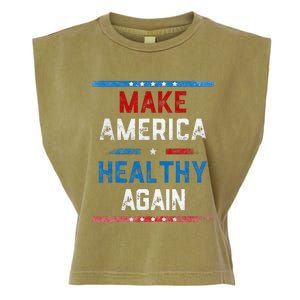 Make America Healthy Again Garment-Dyed Women's Muscle Tee