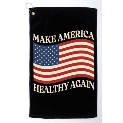 Make America Healthy Again Platinum Collection Golf Towel