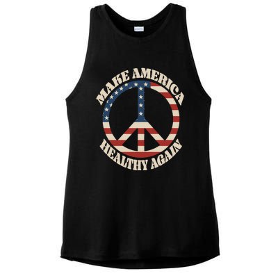 Make America Healthy Again Ladies PosiCharge Tri-Blend Wicking Tank