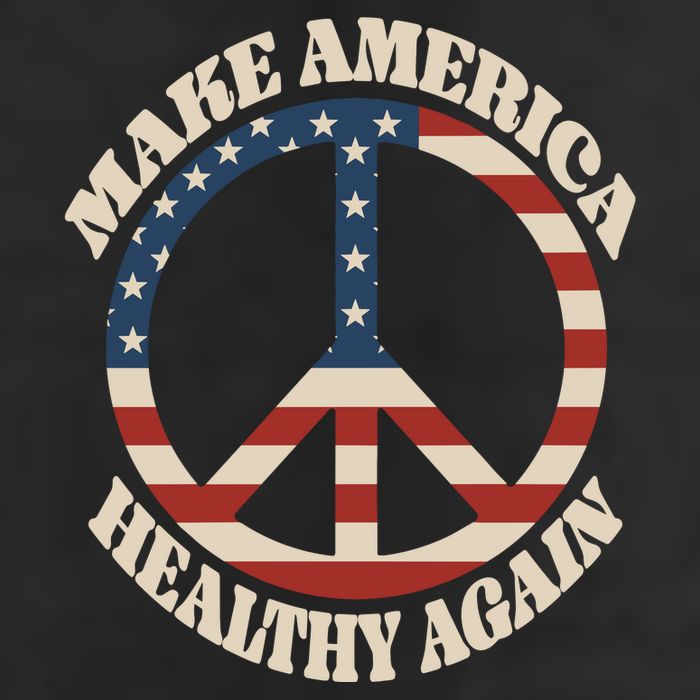 Make America Healthy Again 7 Panel Mesh Trucker Snapback Hat