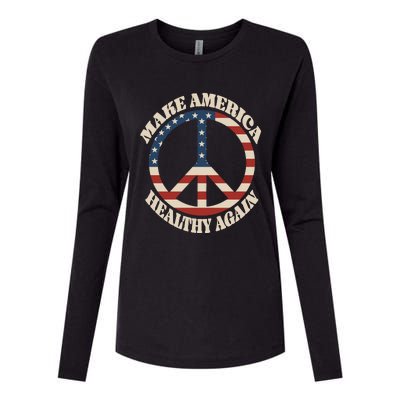 Make America Healthy Again Womens Cotton Relaxed Long Sleeve T-Shirt