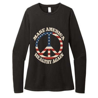 Make America Healthy Again Womens CVC Long Sleeve Shirt