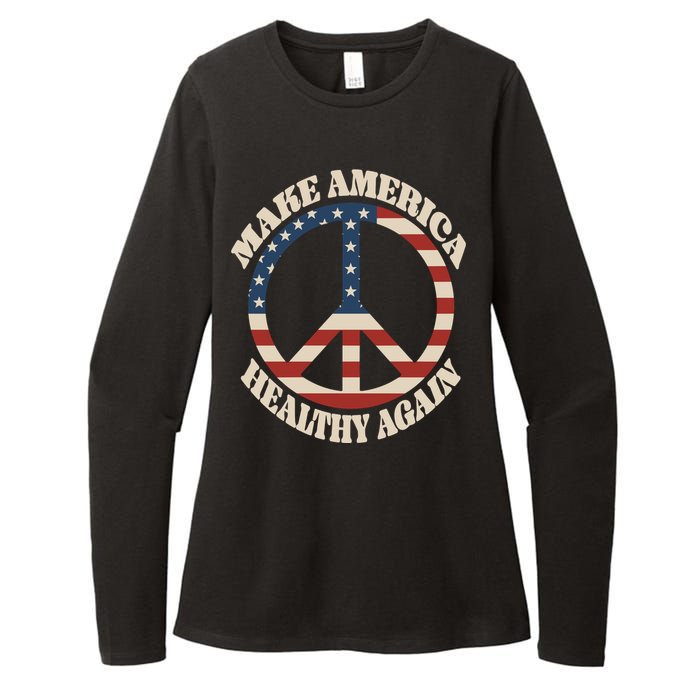 Make America Healthy Again Womens CVC Long Sleeve Shirt