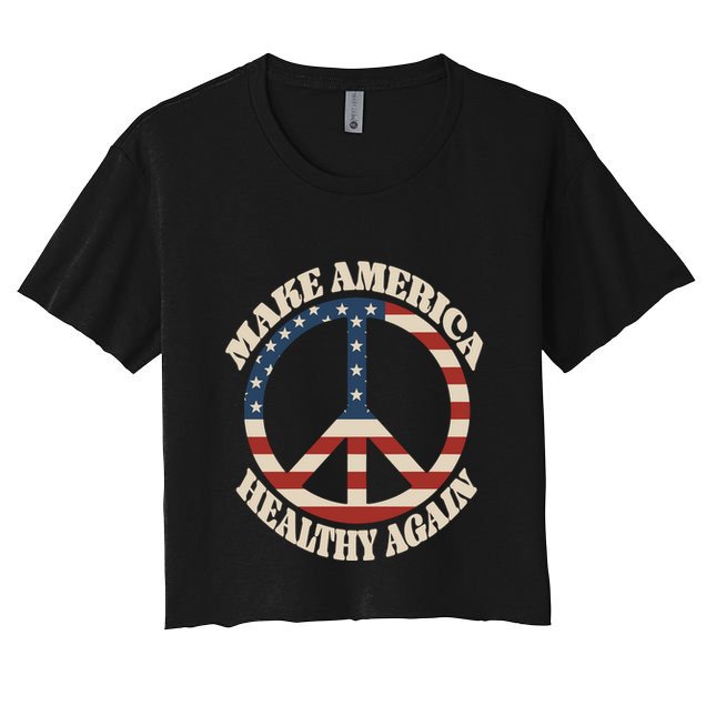 Make America Healthy Again Crop Top