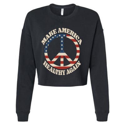 Make America Healthy Again Cropped Pullover Crew