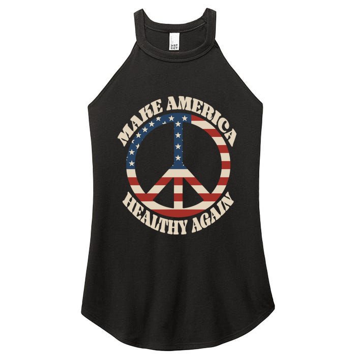 Make America Healthy Again Women's Perfect Tri Rocker Tank