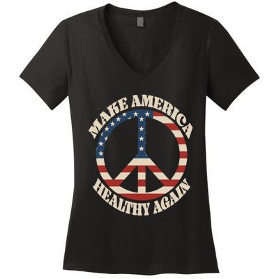 Make America Healthy Again Women's V-Neck T-Shirt