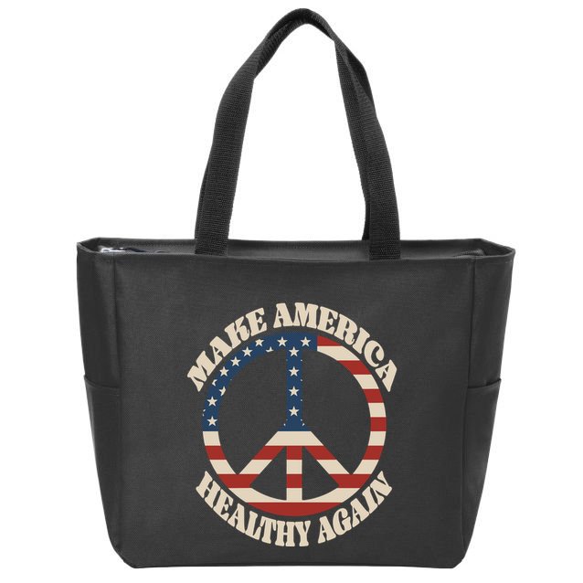 Make America Healthy Again Zip Tote Bag