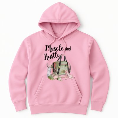 Muscle And Hustle Fitness Meaningful Gift Hoodie