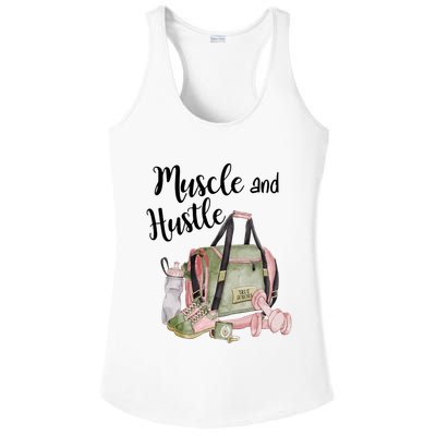 Muscle And Hustle Fitness Meaningful Gift Ladies PosiCharge Competitor Racerback Tank