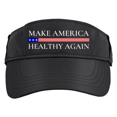 Make America Healthy Again Funny Usa Patriotic Adult Drive Performance Visor