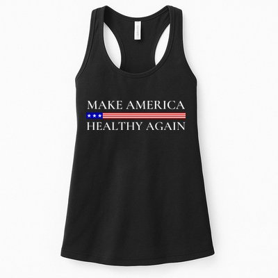 Make America Healthy Again Funny Usa Patriotic Womens Tank Top