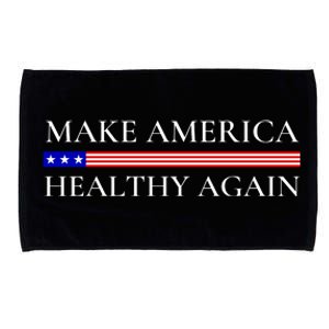 Make America Healthy Again Funny Usa Patriotic Microfiber Hand Towel