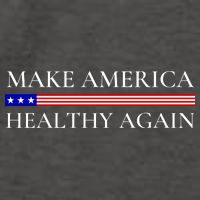Make America Healthy Again Funny Usa Patriotic Vector Backpack