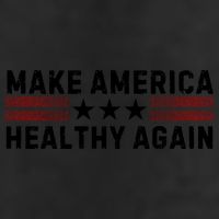 Make America Healthy Again Funny Usa Patriotic Party 7 Panel Mesh Trucker Snapback Hat