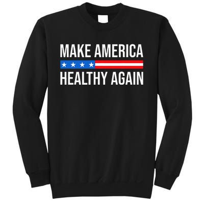 Make America Healthy Again Vintage Usa Flag Sweatshirt