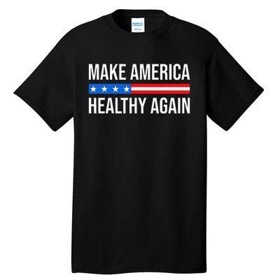 Make America Healthy Again Vintage Usa Flag Tall T-Shirt