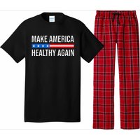 Make America Healthy Again Vintage Usa Flag Pajama Set