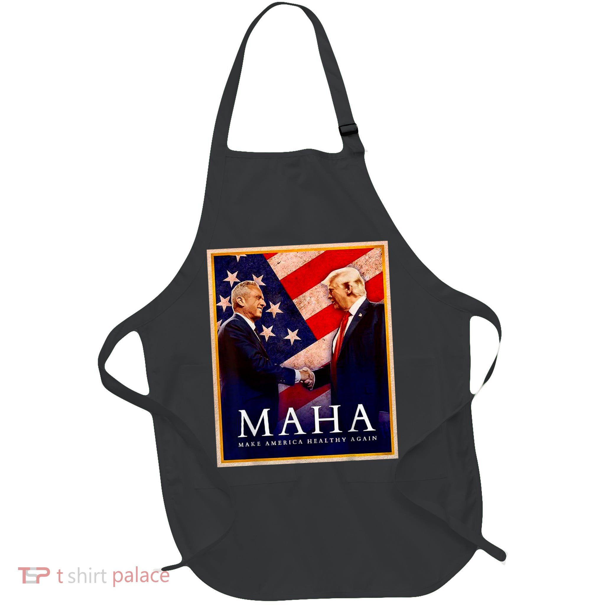 Make America Healthy Maha Full-Length Apron With Pockets