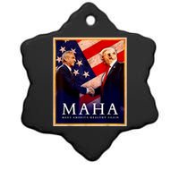 Make America Healthy Maha Ceramic Star Ornament