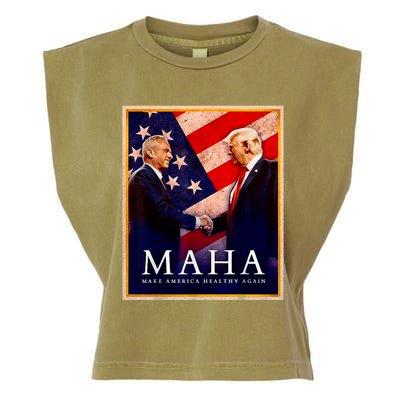 Make America Healthy Maha Garment-Dyed Women's Muscle Tee