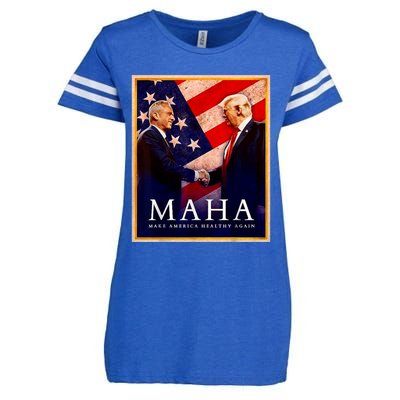 Make America Healthy Maha Enza Ladies Jersey Football T-Shirt