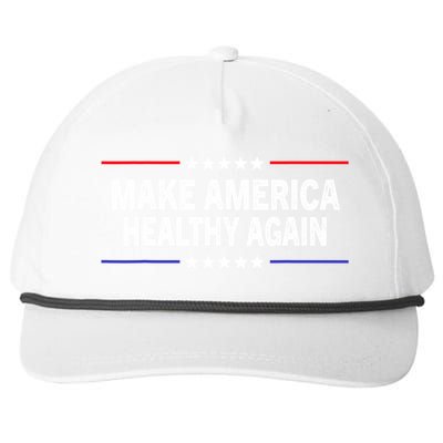 Make America Healthy Again Snapback Five-Panel Rope Hat