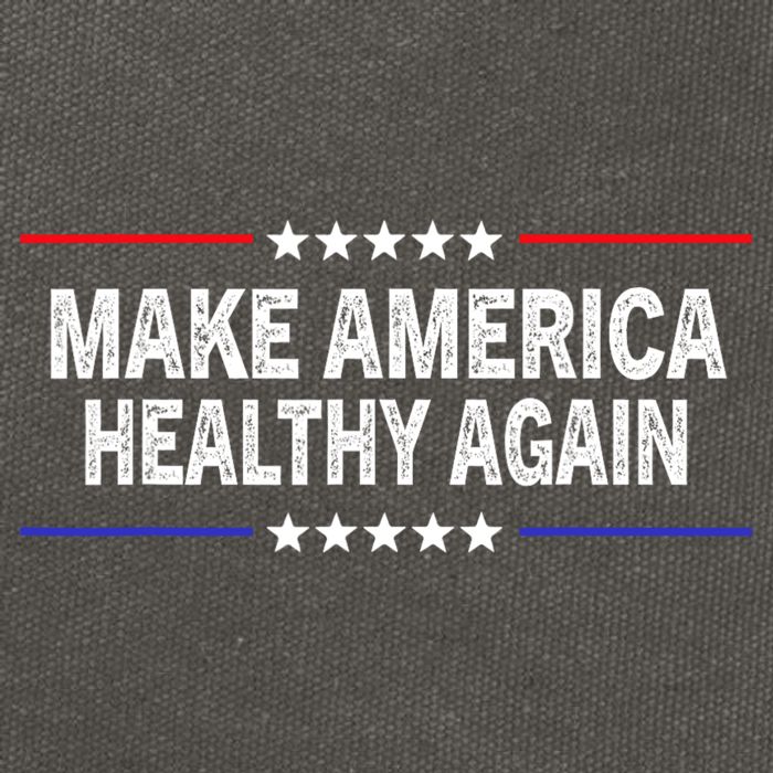 Make America Healthy Again Cotton Canvas Backpack