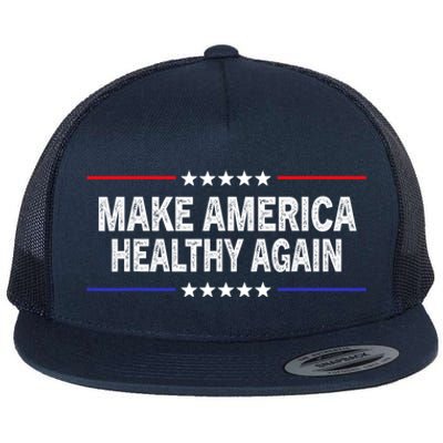 Make America Healthy Again Flat Bill Trucker Hat